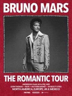 BRUNO MARS THE ROMANTIC TOUR