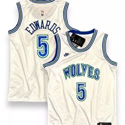 Anthony Edwards #5 Minnesota Timberwolves Classic Edition Jersey - Nike