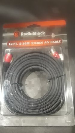 Stereo a/v cable
