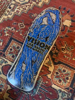 1988 VISION LEE RALPH PRO BLUE skate deck unused