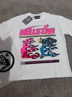 Hellstar Graphic T-Shirt White New with Tags