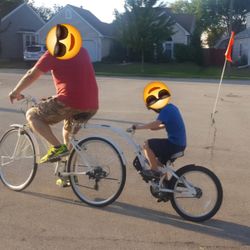 Weeride Co-pilot Bike Attachment 