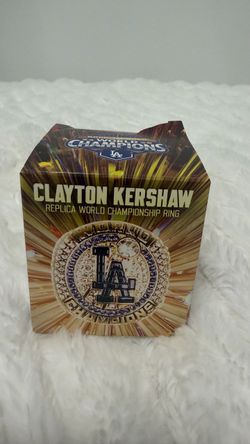 Clayton Kershaw replica dodger ring