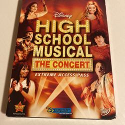 Brand New!! SEALED dvd Movie ** HIGH SCHOOL MUSICAL THE CONCERT Extreme Access Pass
