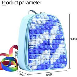 Push Pop Bubble Fidget Backpack