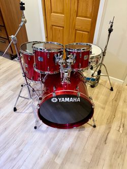 Yamaha Stage Custom Birch 5-Piece Drum Set w/ Yamaha Hardware (Owned by Professional Drummer)