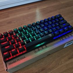 Brand New Wired RGB TKL Mechanical Gaming Keyboard Like Corsair Razer Logitech Redragon PC Computer Desktop Laptop