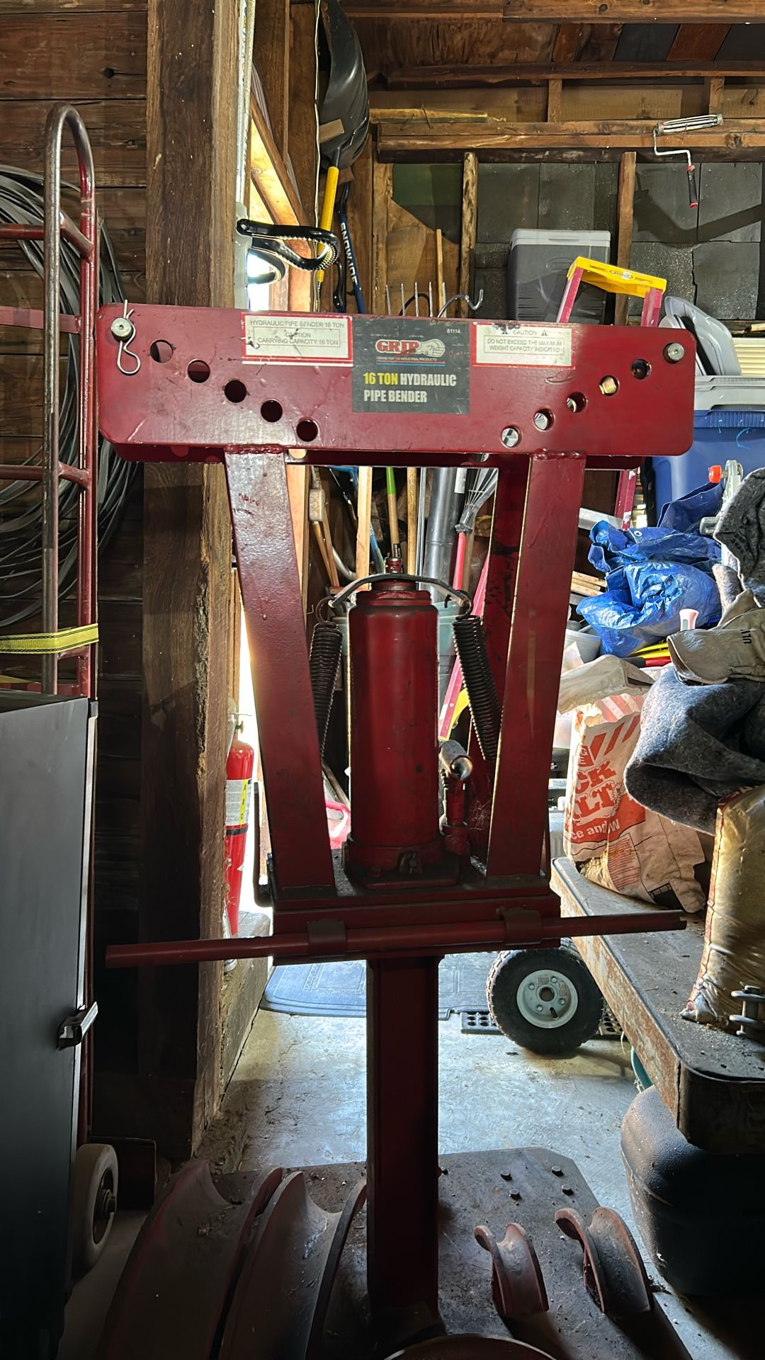 16 Ton Pipe Bender Hydraulic 