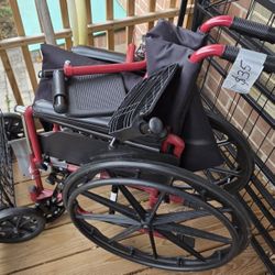 Transport Lightweight Portable  Wheelchair and Comode 