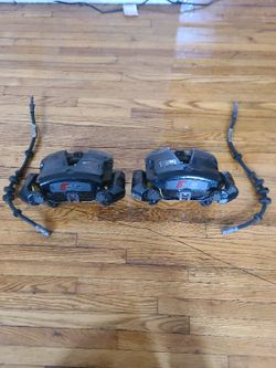2008-2017 Audi S5 (B8) Brake Caliper Set, Brake Pads, and Brake Lines 70k