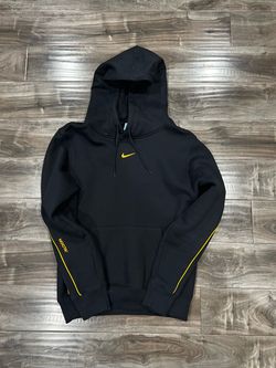 Nike x Drake NOCTA Black/Yellow Hoodie Size S