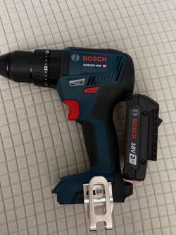 Bosch 18V EC Brushless 1/2 In. Hammer Drill/Driver Kit with (1) 2.0 Ah  Battery & charger  Price is firm $100