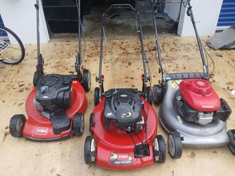 Push and selt pepper mower