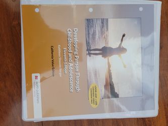 Developing Person Through Childhood & Adolescene 