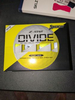 the Srixon Z-Star Divide golf ball