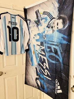 Messi Jersey Long Sleeve $40 2xL 3xl