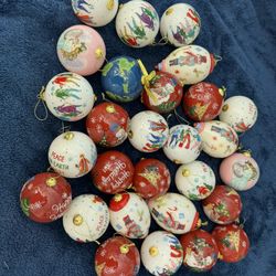 Christmas balls five dollars all