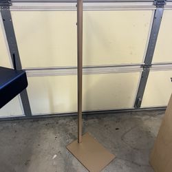 Gold Front Facing Clothing Rack (QTY 2 available)