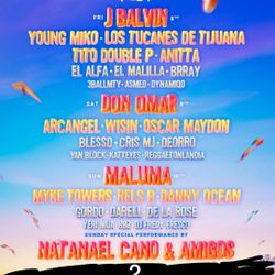 2  Baja Beach Fest 3-Day VIP tickets 