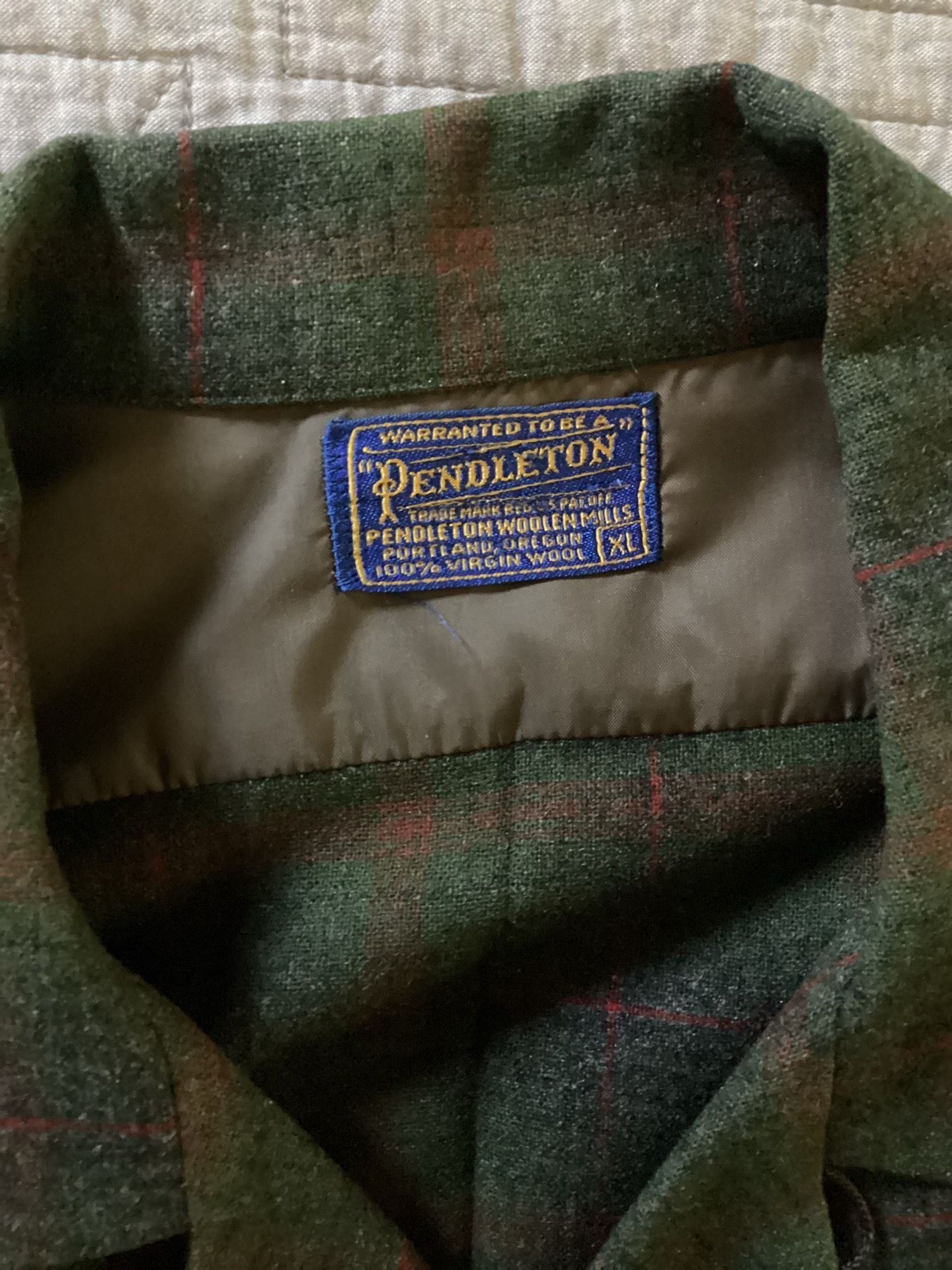 Vintage Men’s Pendleton shirt XL mint condition