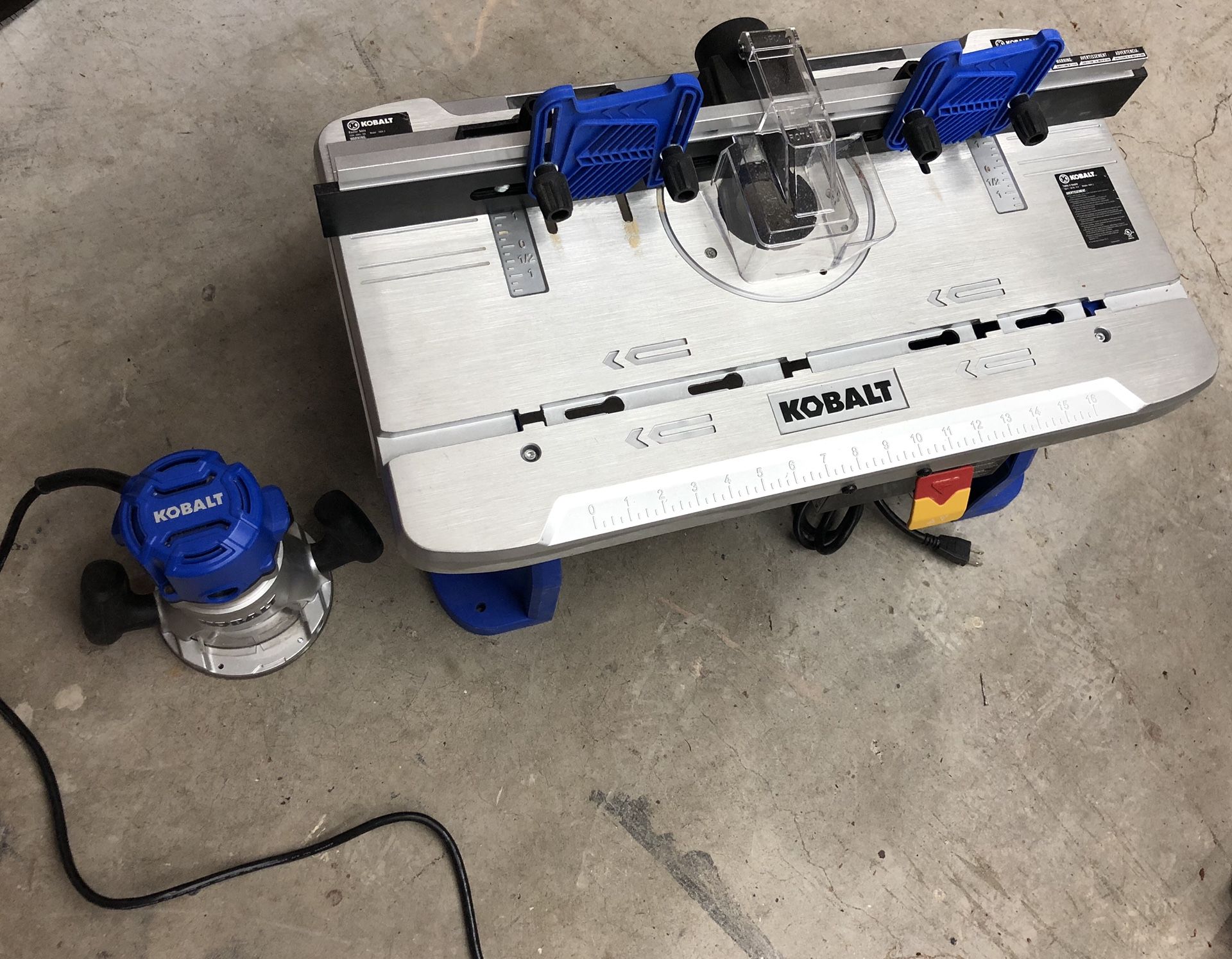 Kobalt Router & Table for Sale in Everett, WA OfferUp