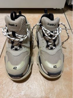 Balenciaga Triple S “Leather Free” Men’s Sneakers - Size EU 42 (US 9)