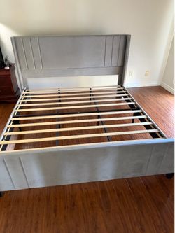 Cali king bed frame