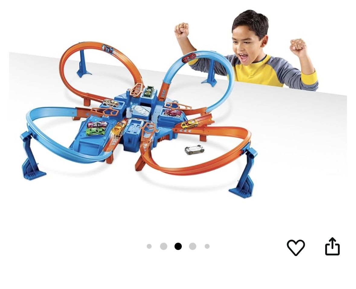 Hotwheels Criss Cross Crash Track Set