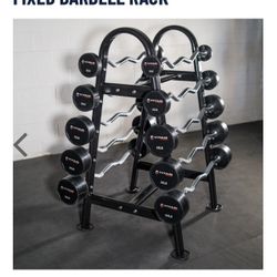Brand New Titan Fitness Fixed Barbell Storage Rack