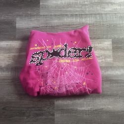 Pink Spider Hoodie