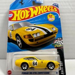 FERRARI 365 GTB4  COMPETIZONE HOT WHEELS 