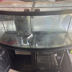 72gallon Bow Front Empty 