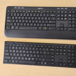 Two Wireless Keyboards No Receiver 