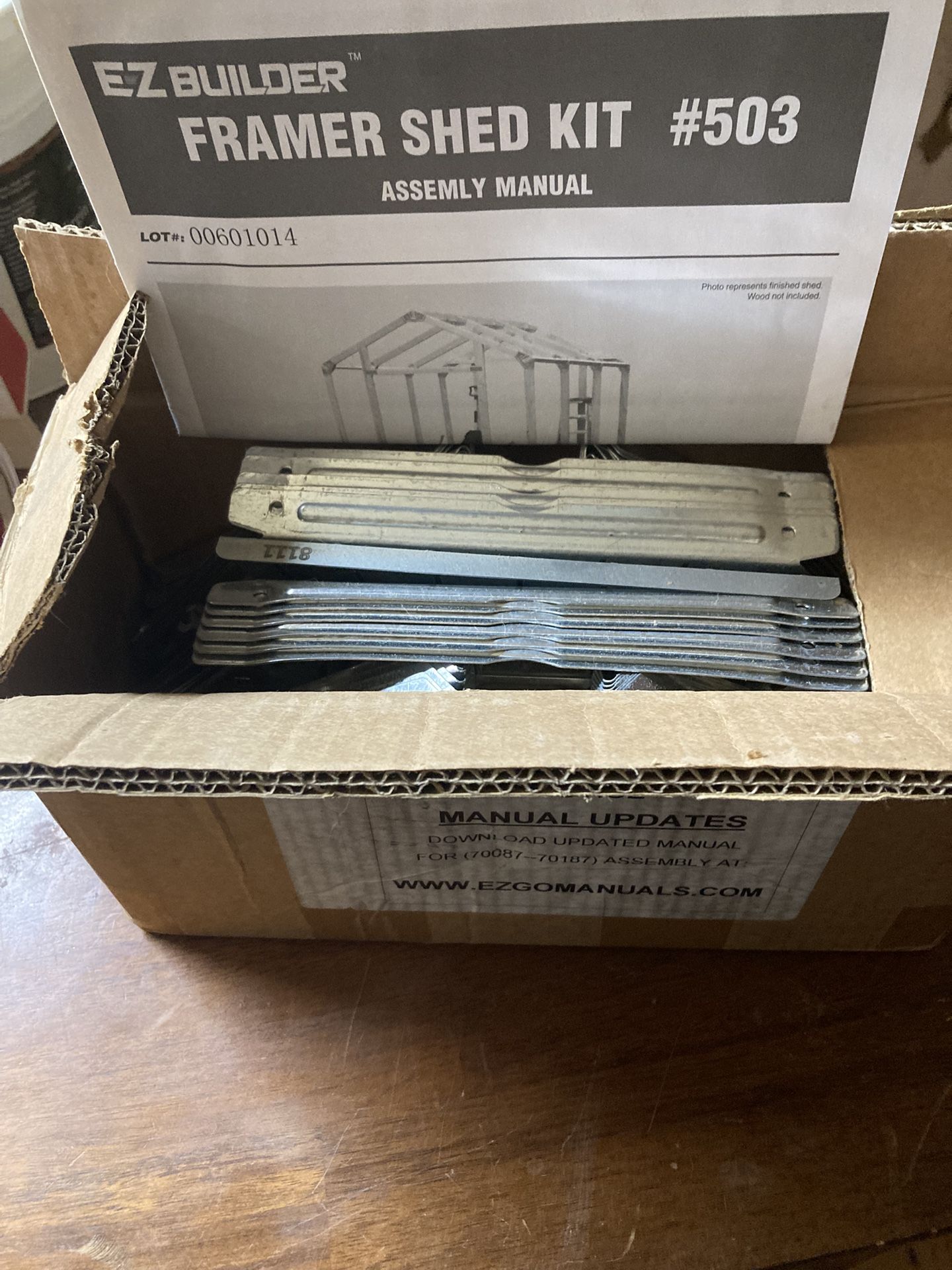 EZBuilder 7x8 Shed Kit