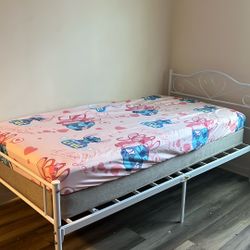 Twin Size Bed Frame And Box Springs 