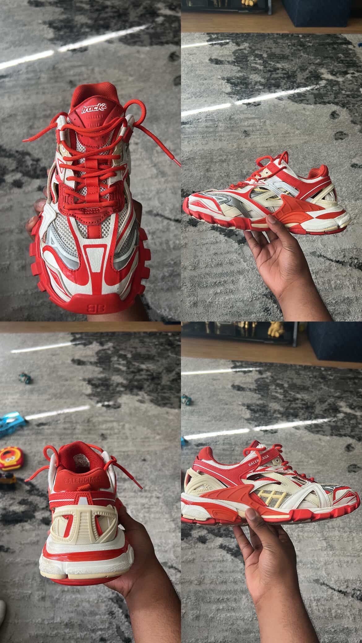 Balenciaga 2.0 Orange White