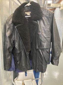 Designer Leather Bomber Jacket 