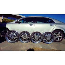 22 inch Velocity Chrome Wheels