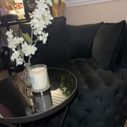Cozy Small Couch Chair + Table