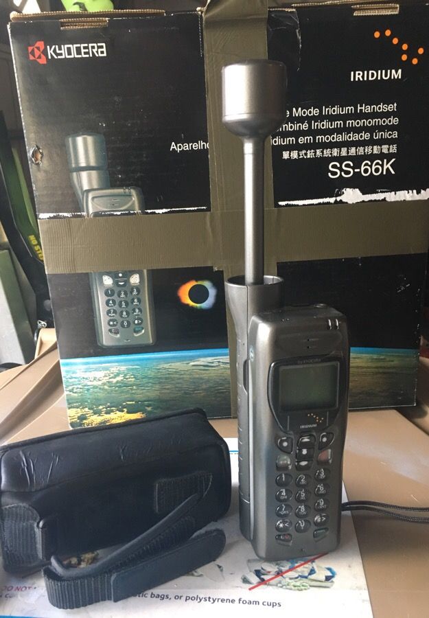 Kyocera Iridium Satellite Phone (Call Anywhere in the World) * with subscription