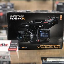 Blackmagic Pyxis 6k PL Mount