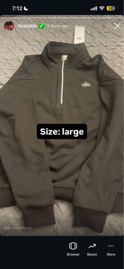 Alo quarter zip