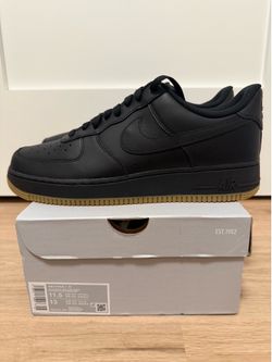 Nike Air Force 1 Low “Black Gum” Men’s Size 11.5 DZ4404-001