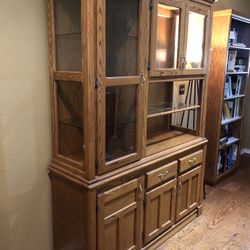 Oak Hutch