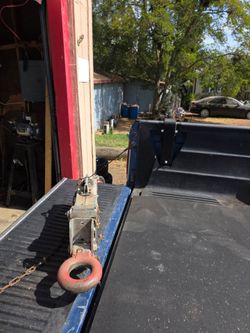 Pintle hitch  with serge breaks