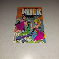 HULK TRUE BELIEVERS #1 JOE FIX IT COMIC 