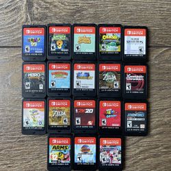 Nintendo Switch Games (read description)