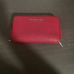 Michael Kors Red Wallet 
