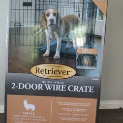 2- Door Wire crate - Dog Cage