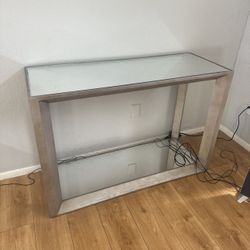 Z Gallerie Sofa Table Entryway Table Console Mirror Glam 